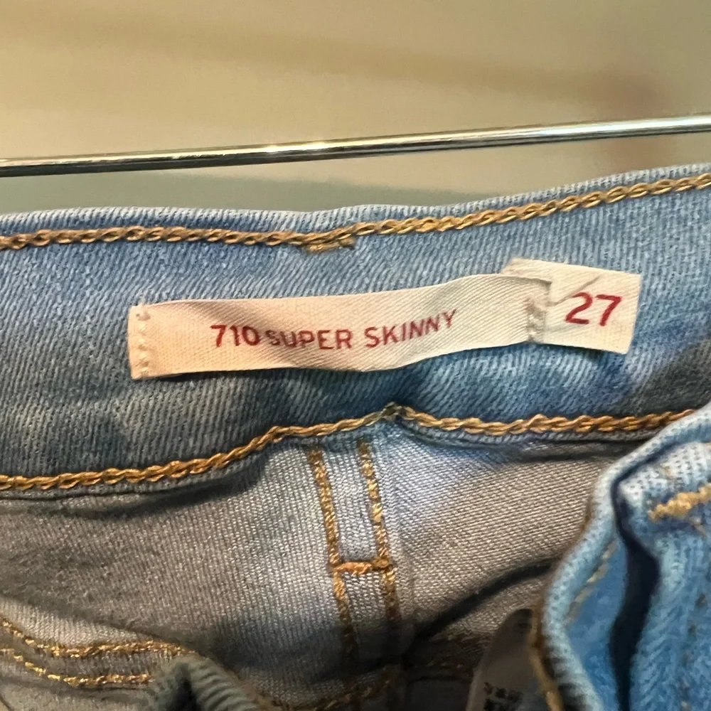 Levi's Blue Skinny Jeans Classic Style - Picture 7 of 8